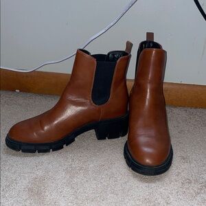 Elegant Brown Ankle Boots